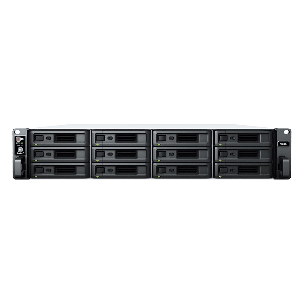 SYNOLOGY RS2423PLUS RACK 12AD 3.5 inc Disk Destekli Storage