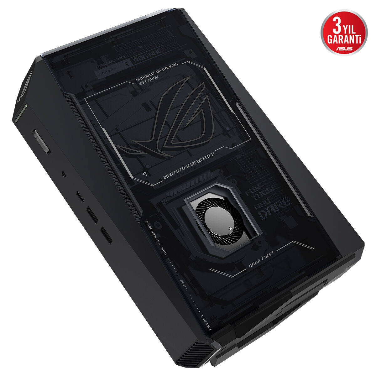 ASUS RNUC15JNK9X489A2 ROG NUC Intel® Ultra U9-275HX - NVIDIA GeForce RTX 5070 - 32GB RAM - 1TB SSD - Win11 Gaming Mini Masaüstü PC