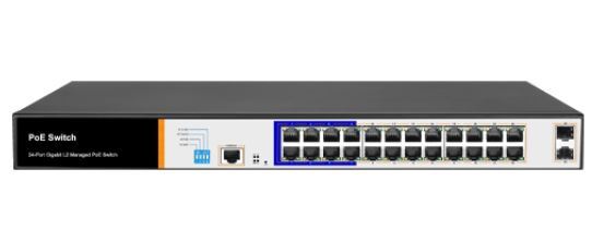 FOREDGE PS3024GS Managed Gigabit 24+2 Port PoE Switch