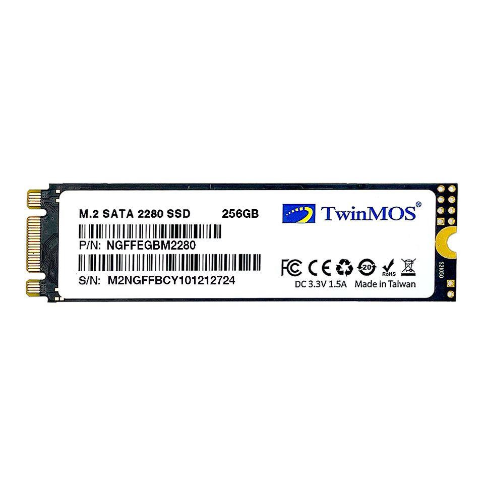 TWINMOS 256 GB M.2 SATA3 580/550 NGFFEGBM2280
