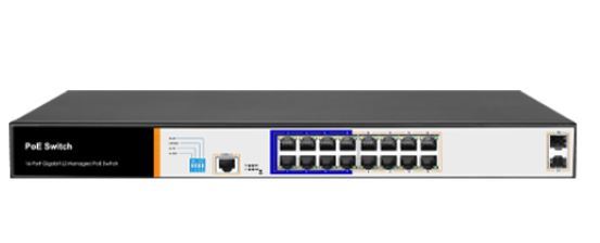 FOREDGE PS3016GS Managed Gigabit 16 Port PoE Switch