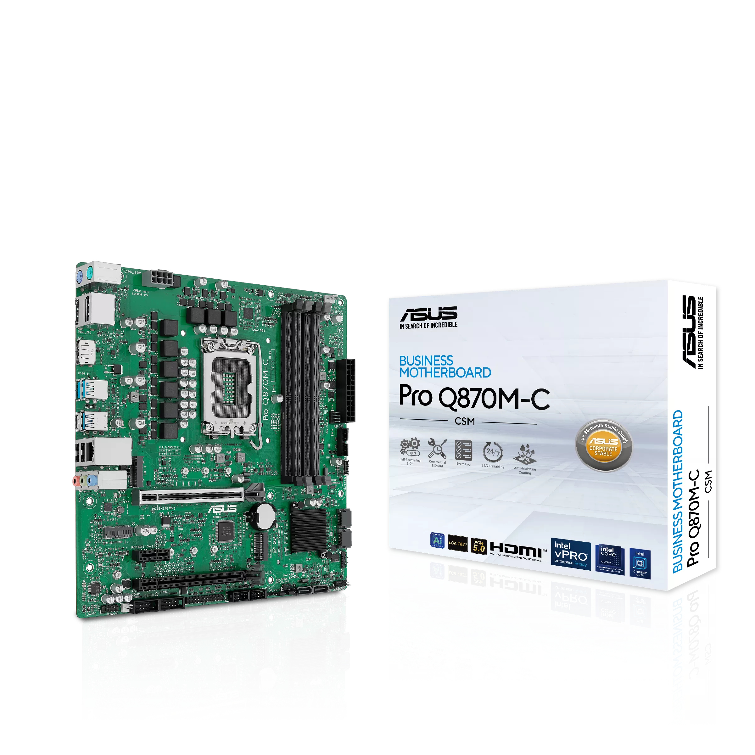 ASUS PRO Q870M-C-CSM INTEL VPRO MICROATX Q870 KURUMSAL ANAKART
