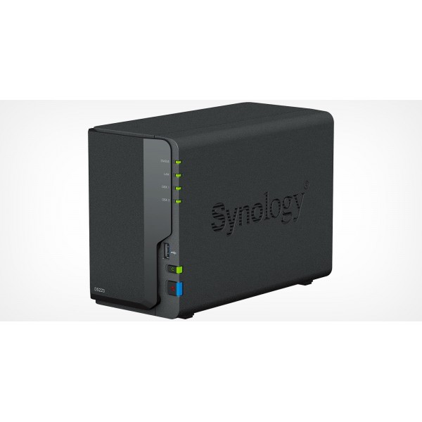 ASUSTOR AS3302T V2 REALTEK RTD1619B 2 YUVALI 4X22TB DESTEĞİ 2GB DDR4 2.5GbE x1 USB 3.2 x3