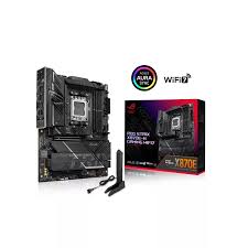 ASUS MB ROG STRIX X870E-H GAMING WIFI7 AMD X870 AM5 DDR5 8000 HDMI 2xUSB4 4x M2 USB3.2 WiFi 7 + BT AURA RGB 5Gbit LAN ATX 16+2+1 Güç Aşamaları, Çift USB4, USB 10G PD 3.0 ile 30W a kadar USB Çıkışı