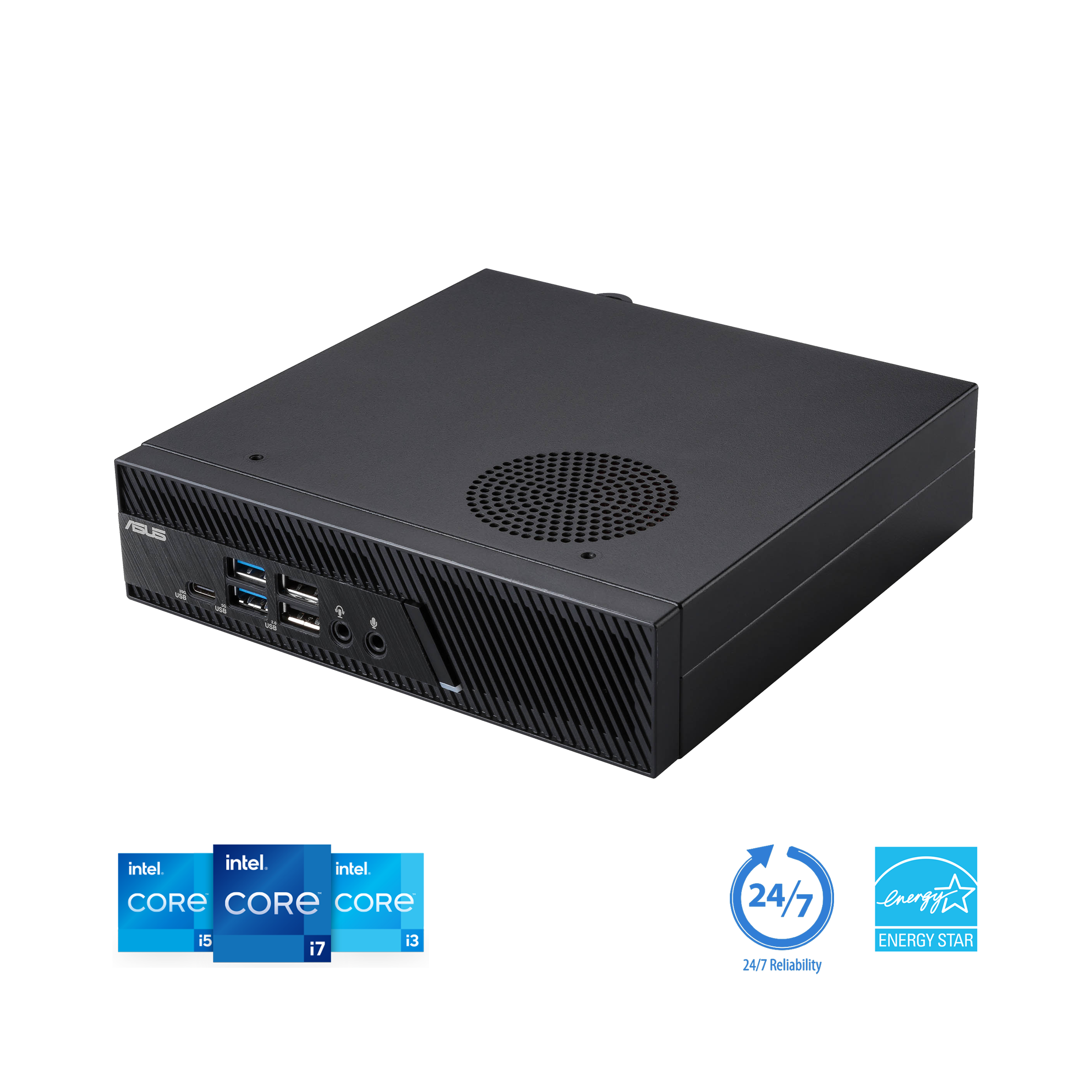 ASUS PB63-B30776MH INTEL CORE i3-14100 8GB RAM 128GB M.2 SSD FREEDOS MİNİ MASAÜSTÜ PC