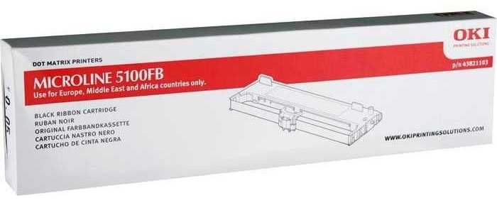 OKI 43821103 ML5100FB SİYAH ŞERİT / 2 MILYON KARAKTER