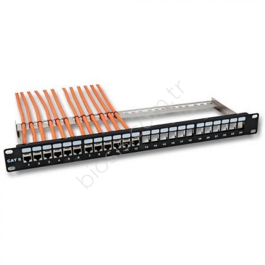 URANIUM U-PMDLR PP-UB24-3824L 24 PORT BOS PATCH PANEL