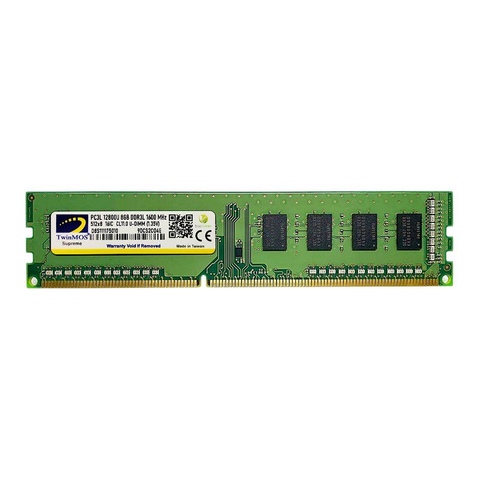 TWINMOS 8 GB DDR3 1600MHZ 1.35 DT MDD3L8GB1600D