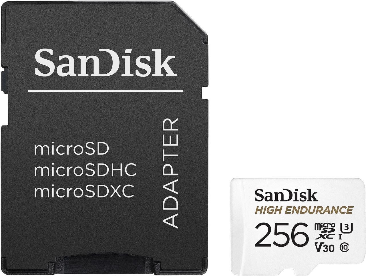 SanDisk High END microSDXC 256G+SD ADP