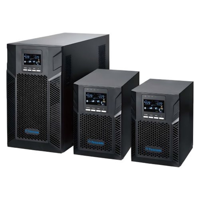TESCOM NEOLINE 1KVA 1F/1F (2X9AH) 4/8DK LCD ONLINE UPS