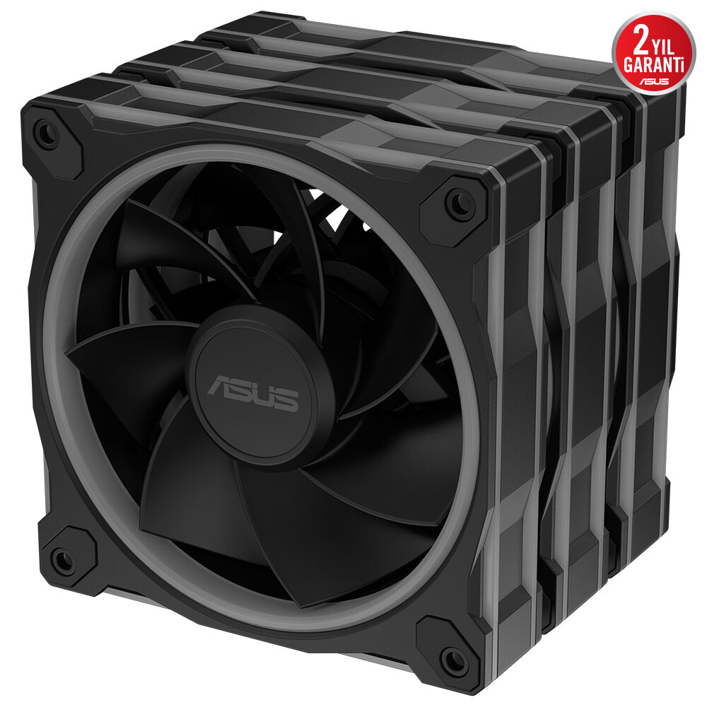 ASUS PRIME MR120 FAN ARGB REVERSE BLACK 3 in 1 Kasa Fanı