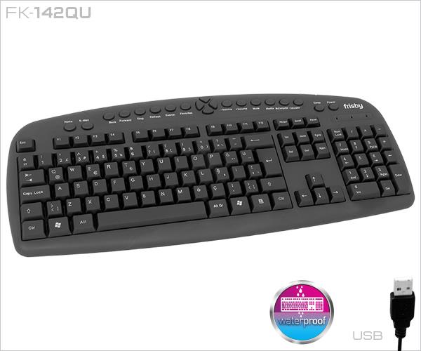 FRISBY FK-142QU USB Q TR MM Siyah Kablolu Klavye