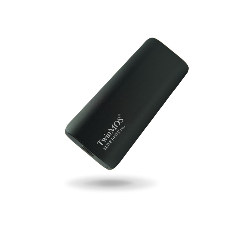 TWINMOS EXT 1 TB SSD ELITE DRIVE PRO (1100-1050Mb/s) TYPE-C/USB DARK GRAY PSSD1TBEDP