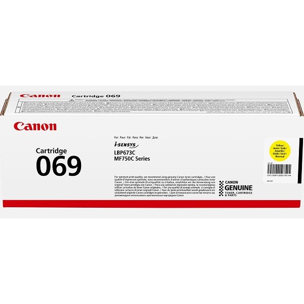 CANON 5091C002 CRG-069 Sarı Toner 1900 Sayfa