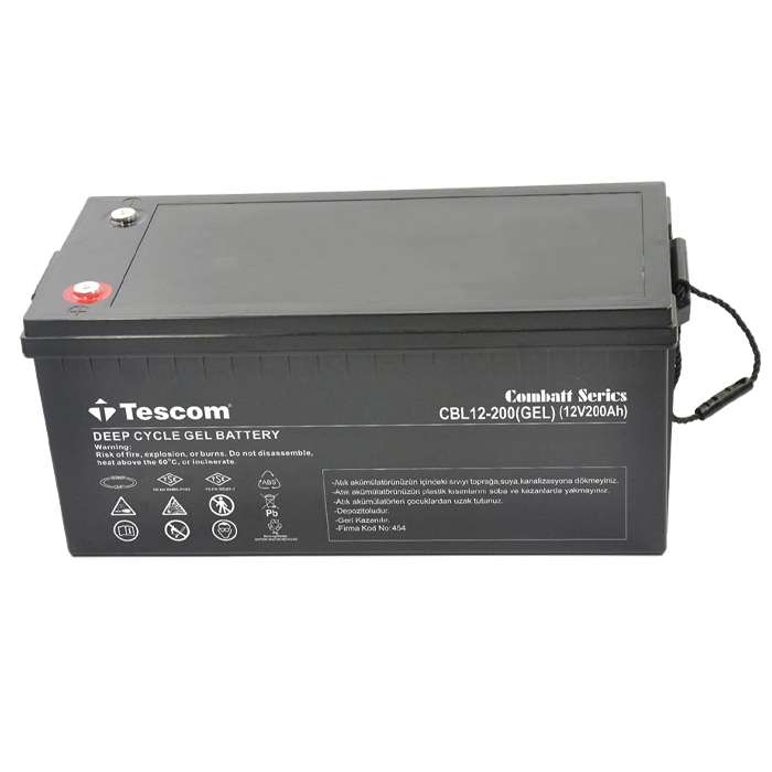 TESCOM COMBATT CBL12-18 12V 18AH TAM BAKIMSIZ KURU AKÜ