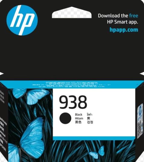 HP 4S6X8P NO 938 Siyah Orijinal Mürekkep Toneri