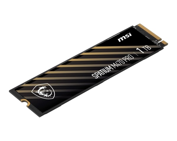 MSI SSD SPATIUM M470 PRO PCIE 4.0 NVME M.2 1TB R:6000 W:4500