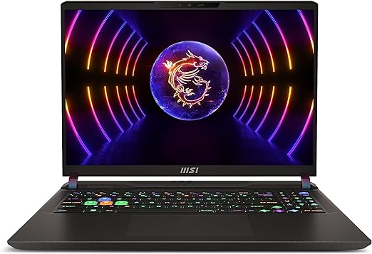 MSI NB VECTOR GP68HX 13VH-055TR i9-13980HX 32GB DDR5 RTX4080 GDDR6 12GB 1TB SSD 16.0 QHD+ 240Hz W11
