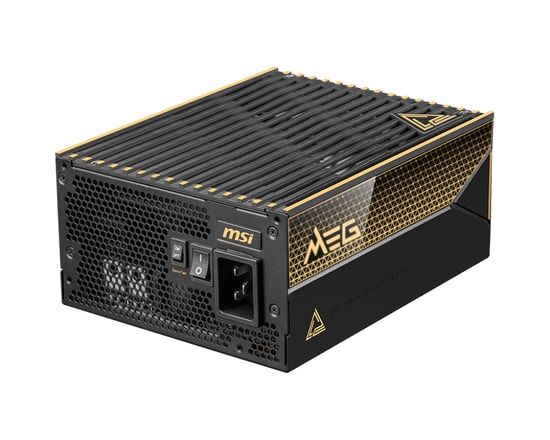 MSI MEG AI1600T PCIE5.1 1600W 80+ TITANIUM POWER SUPPLY