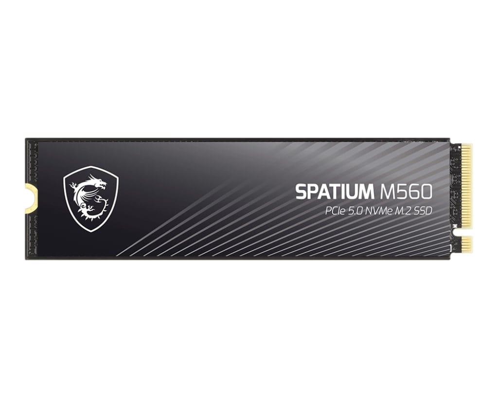 MSI SSD SPATIUM M560 PCIE 5.0 NVME M.2 1TB R:10300 W:8700