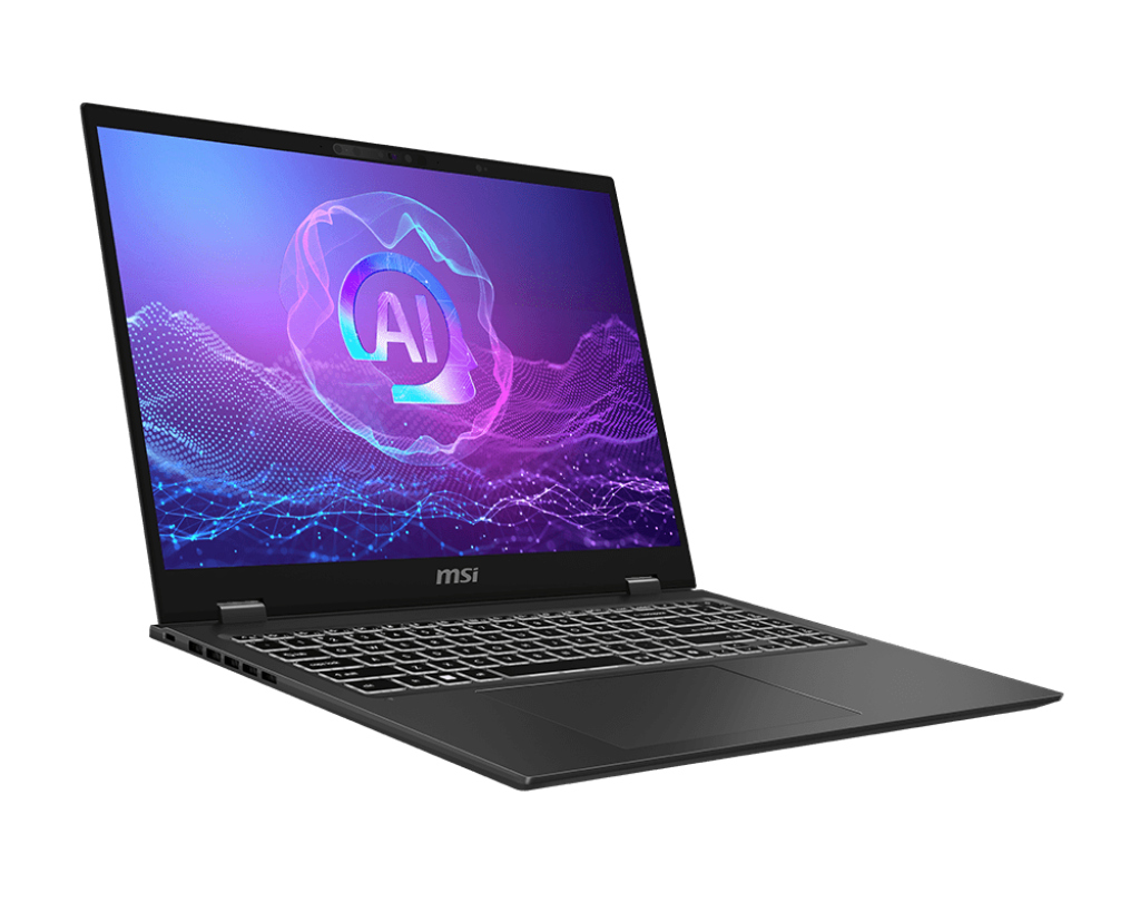 MSI NB PRESTIGEPRO 16 AI B2HVEG-252TR ULTRA 7 255H 32GB LPDDR5 RTX4050 GDDR6 6GB 1TB SSD 16.0 UHD+ OLED W11 GRI