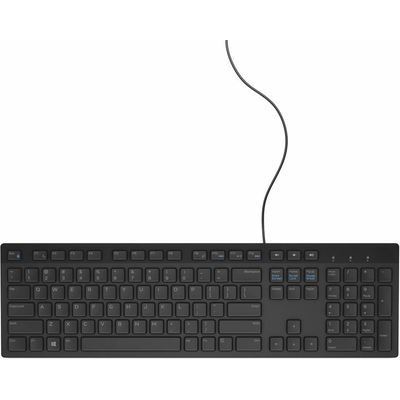 DELL 580-ADHK Multimedia Keyboard-KB216 - US International (QWERTY) - Siyah