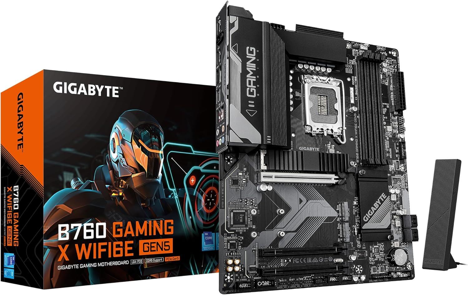 GIGABYTE B760GXWF6EGEN5 MAB B760 GAMING X WIFI 1700 DDR5 GEN5 Anakart