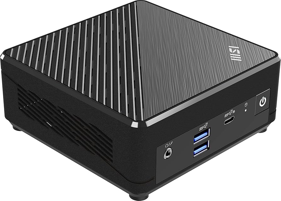 MSI CUBI N ADL S-078EU INTEL N100 4GB DDR4 128GB SSD W11PRO SIYAH MINI DT PC