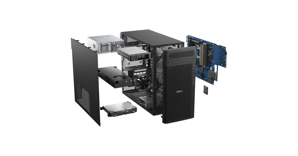 DELL WS PRO MAX T2 FCT2250_15 ULTRA 9 285K 2X32GB 1TB SSD 20GB NVIDIA RTX4000 ADA 1500W W11P 3 YIL YERİNDE GARANTİ