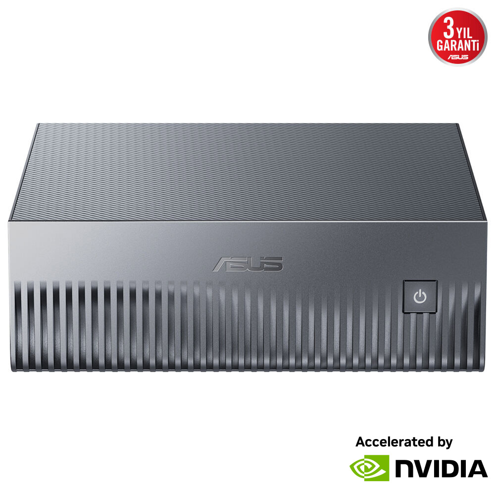 ASUS ASCENT GX10 NVIDIA GB10 CPU NVIDIA BLACKWELL GPU 128GB DDR5 RAM 2TB SSD NVIDIA DGX OS KOMPACT YAPAY ZEKA  SUPER BİLGİSAYARI GX10-GG0026BN