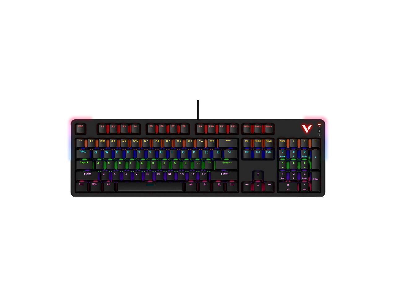 RAPOO 13034 V500PRO RGB Gaming Mekanik Klavye