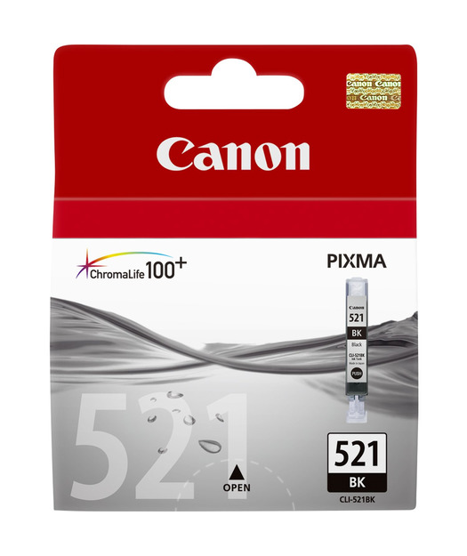 Canon CLI-521 BK Mürekkep Kartuş 2933B004