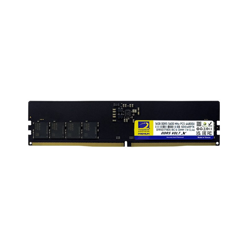 TWINMOS 16 GB DDR5 5600MHZ CL46 TMD516GB5600U46WO Masaüstü Ram