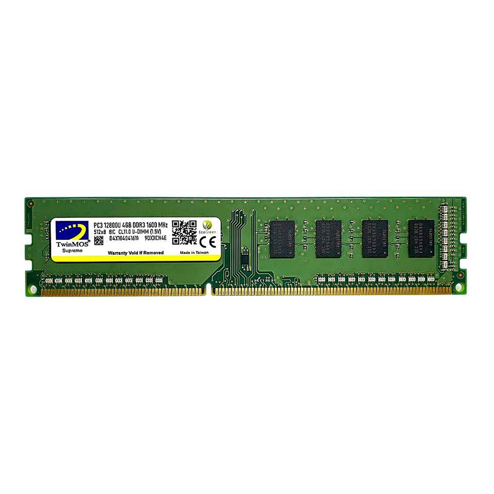 TWINMOS 4 GB DDR3 1600MHZ 1.5 DT MDD34GB1600D