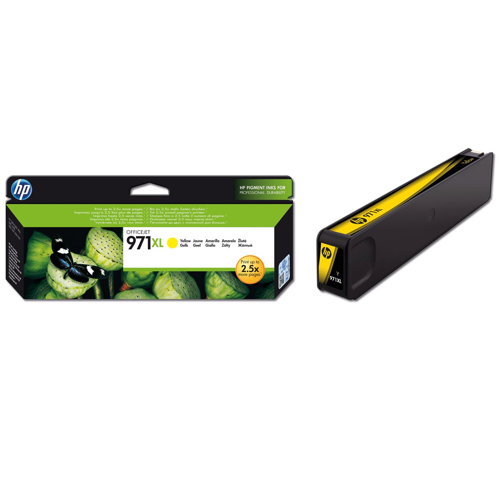 HP CN628A KRT NO 971XL Sarı Mürekkep Kartuş