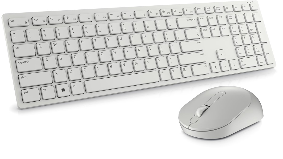 DELL PRO Kablosuz Klavye ve Mouse Set KM5221W 580- AKEZ Beyaz