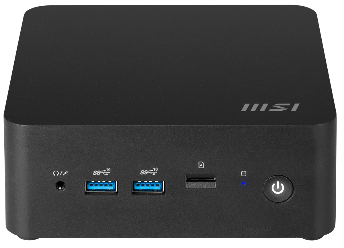 MSI CUBI NUC 1M-083XTR CORE 5 120U 16GB DDR5 512GB SSD FDOS SIYAH MINI DT PC