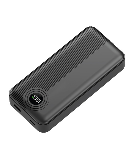 Dexim W4 20K 2 Type-C Kablolu Powerbank - Siyah