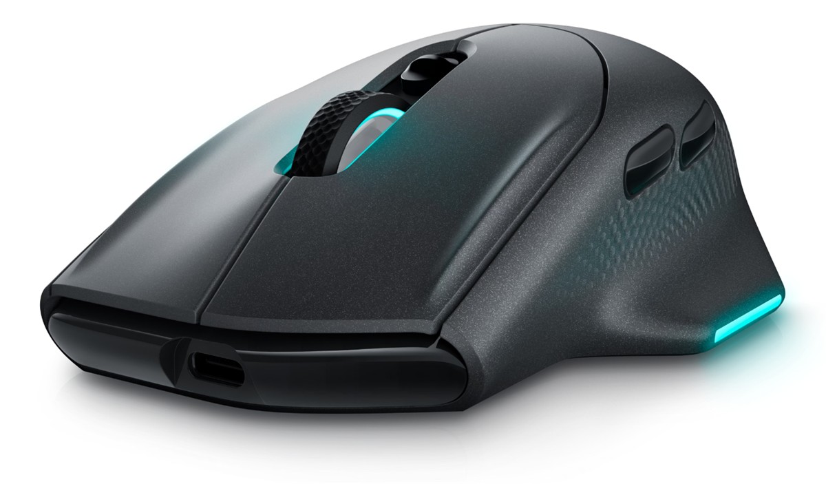 DELL ALIENWARE WIRELESS GAMING MOUSE DARK SIDE OF THE MOON AW620M/545-BBFB