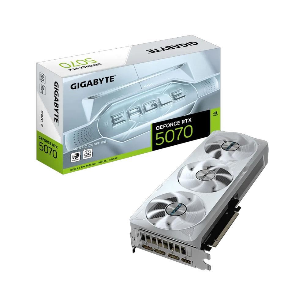 GIGABYTE GVN5070EAGOCICE12G Nvidia RTX 5070 Eagle OC ICE 12GB 192 Bit DDR7