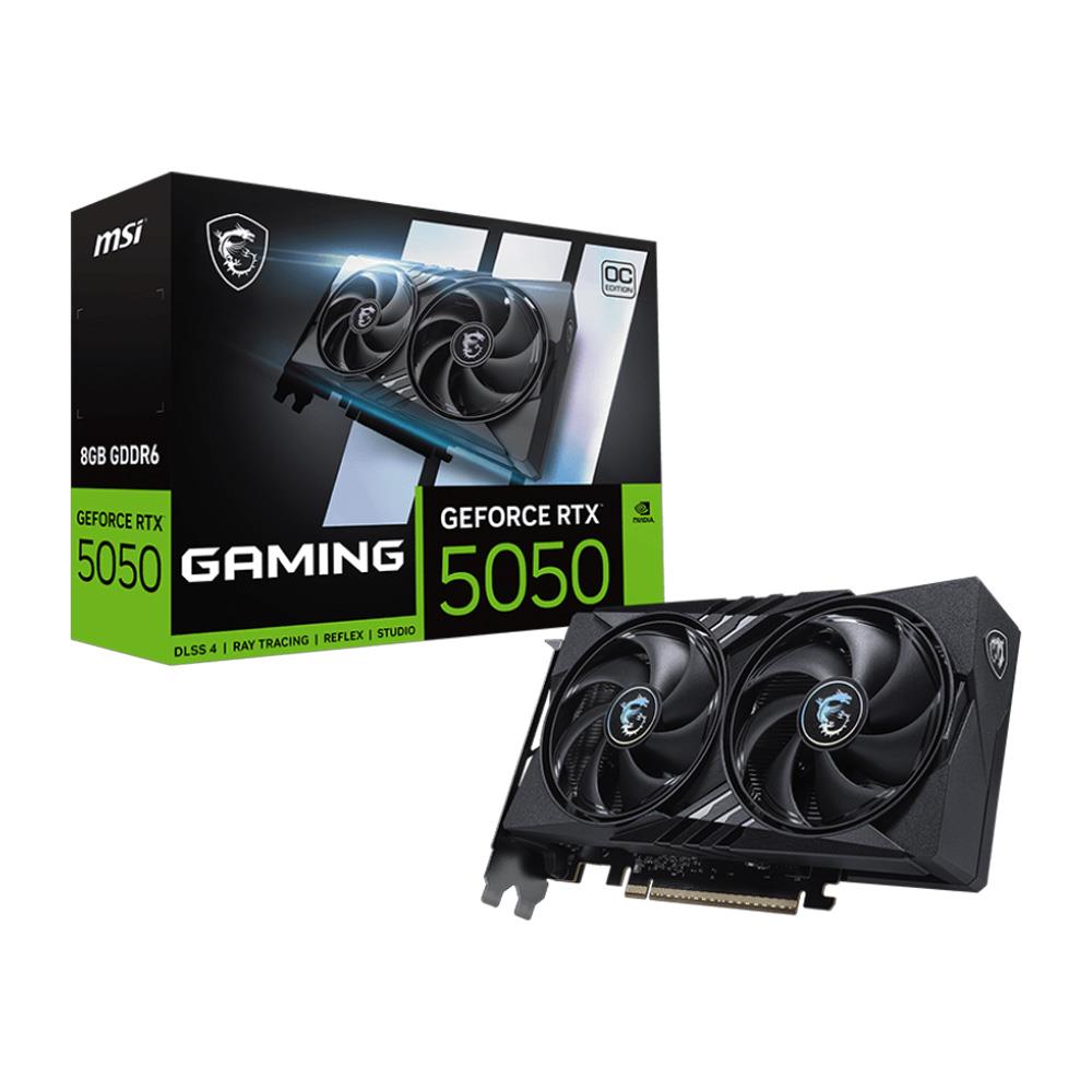 MSI GEFORCE RTX5050 8G GAMING OC 8GB GDDR6 128BIT 1XHDMI 3XDP EKRAN KARTI