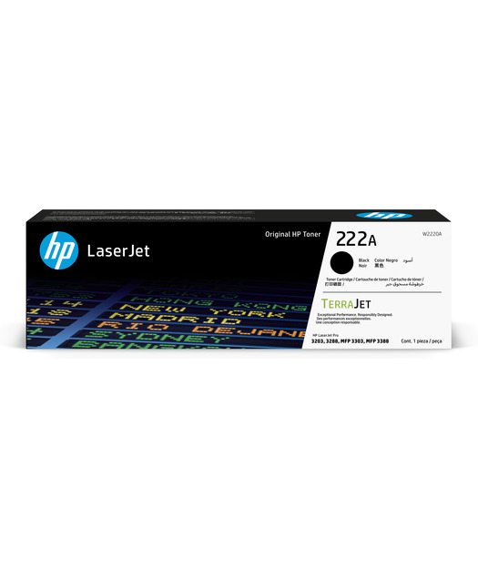 HP W2220A Siyah Toner Kartuş (222A)