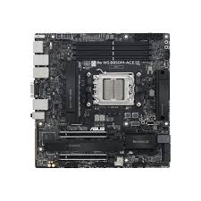 ASUS PRO WS B850M-ACE SE AMD B850 AM5 DDR5 8200 DP HDMI VGA USB4 Çift M2 USB3.2 10Gbit+2.5Gbit+1Gbit LAN mATX AMD EPYC 4005