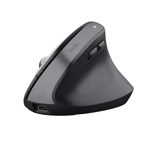 Trust Bayo+ Multidevice Ergonomik Kablosuz Mouse - Siyah