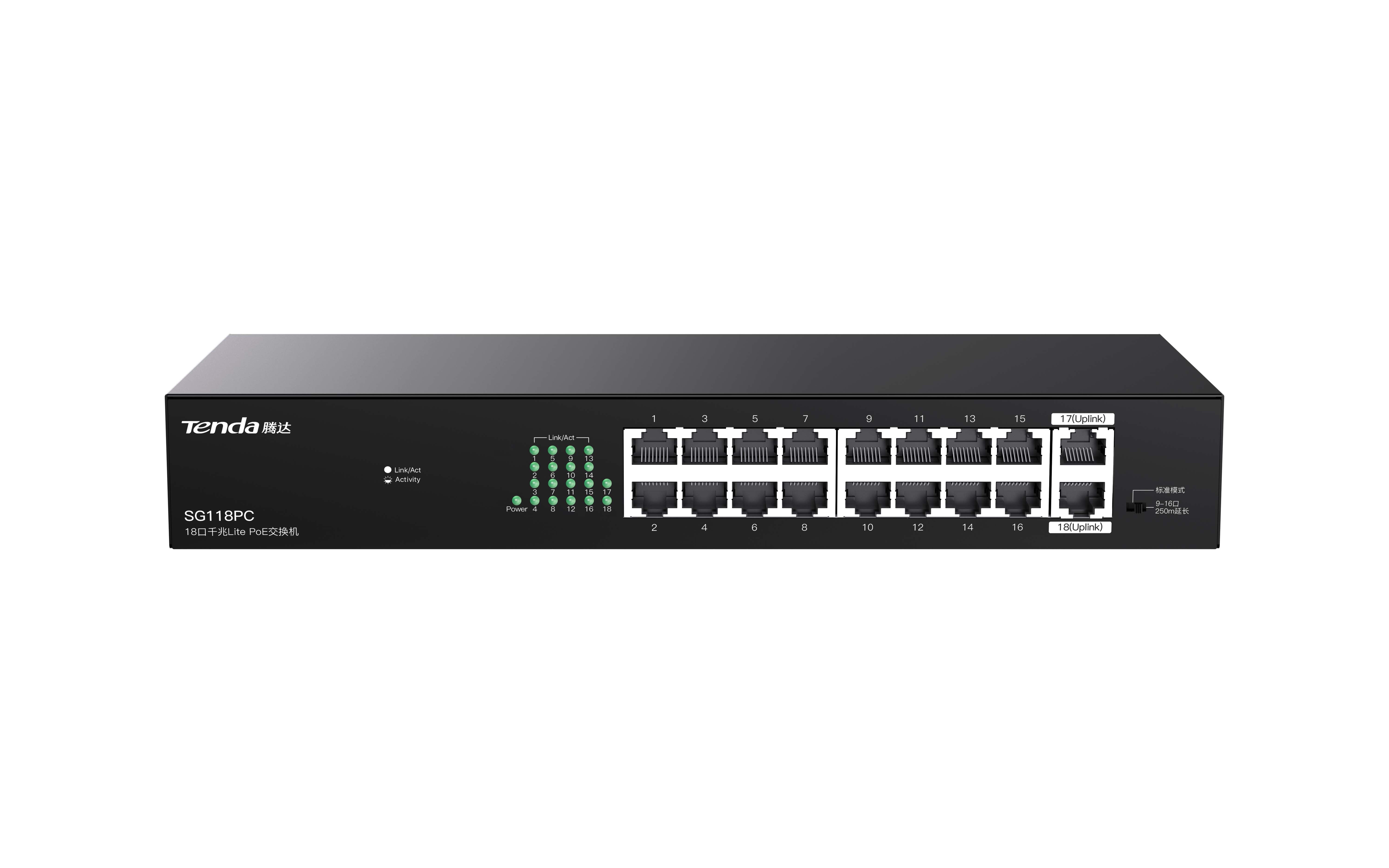 TENDA SG118PC 18 Port Gigabit PoE Switch