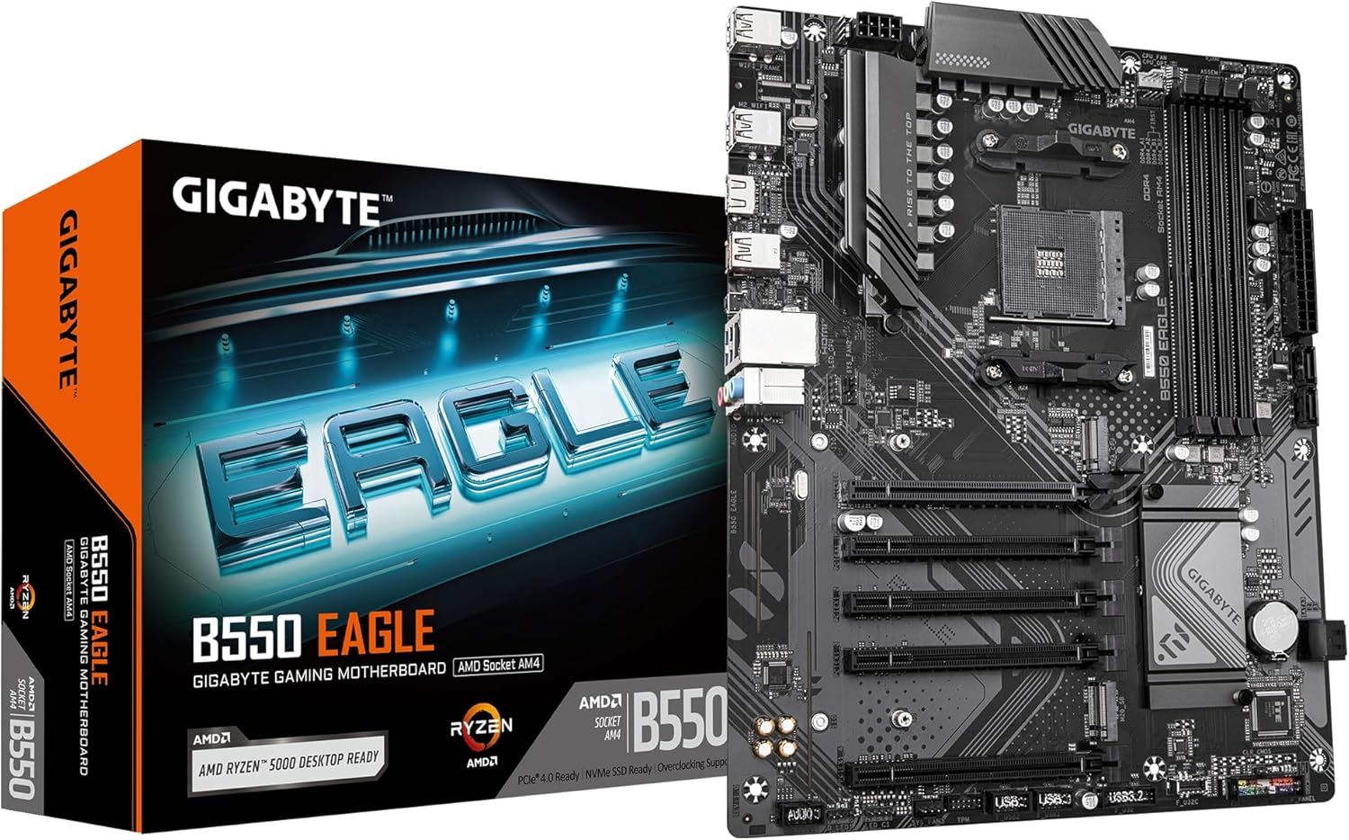 GIGABYTE B550-EAGLE MAB AMD B550 AM4 DDR4 3200MHZ