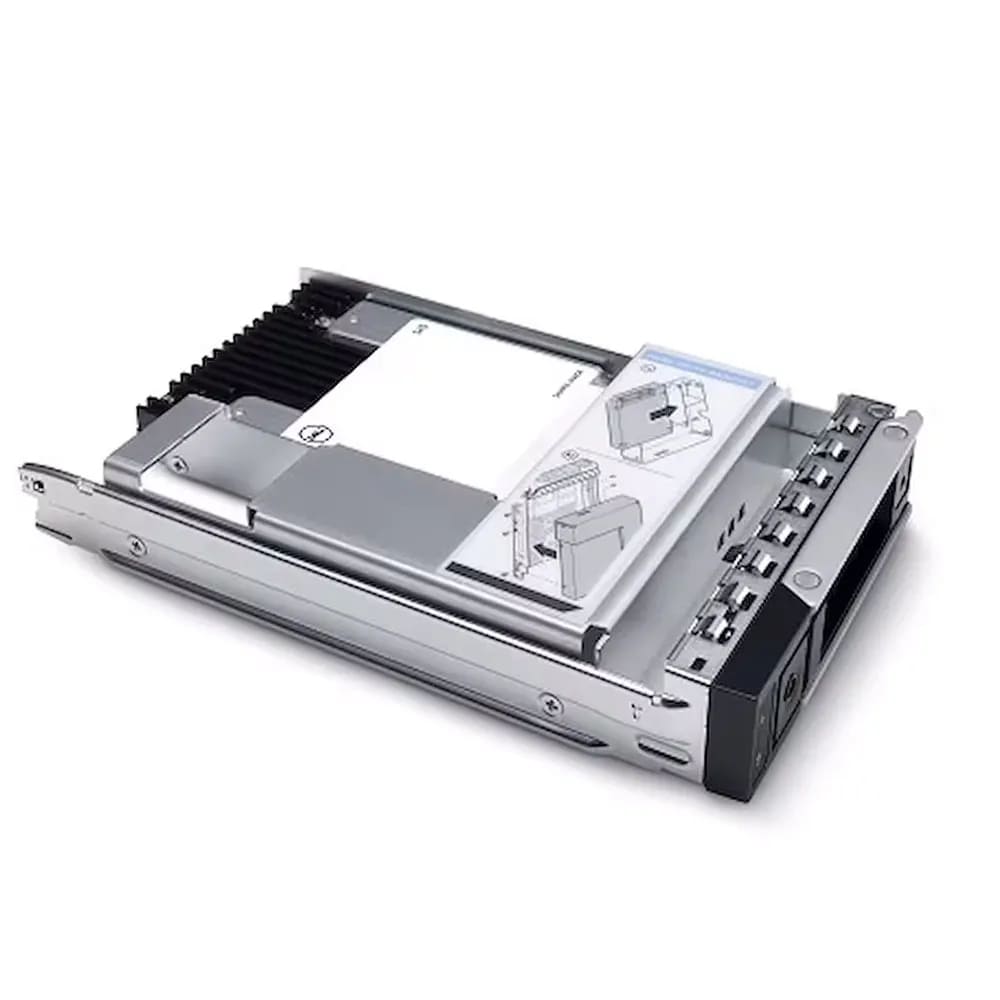 DELL SNS 345-BEBH 480GB SSD SATA RI 6GBPS 512E 2.5IN WITH 3.5IN HYB CARR CUS KIT