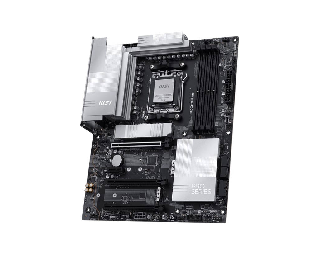 MSI PRO X870E-P WIFI AM5 DDR5 8200MHZ(OC) 3X M.2  USB4 GBPS HDMI 5G LAN WIFI 7 RGB ATX