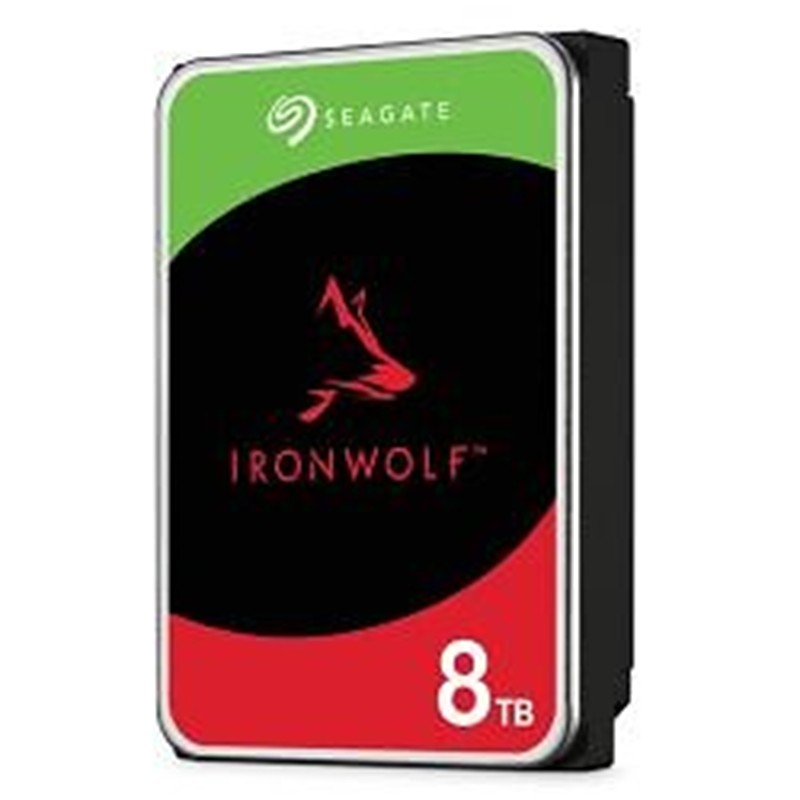 SEAGATE 3.5 inc 8 TB IRONWOLF SATA3 5400RPM 256MB ST8000VN002 (3 YIL RESMI DIST GARANTILI)