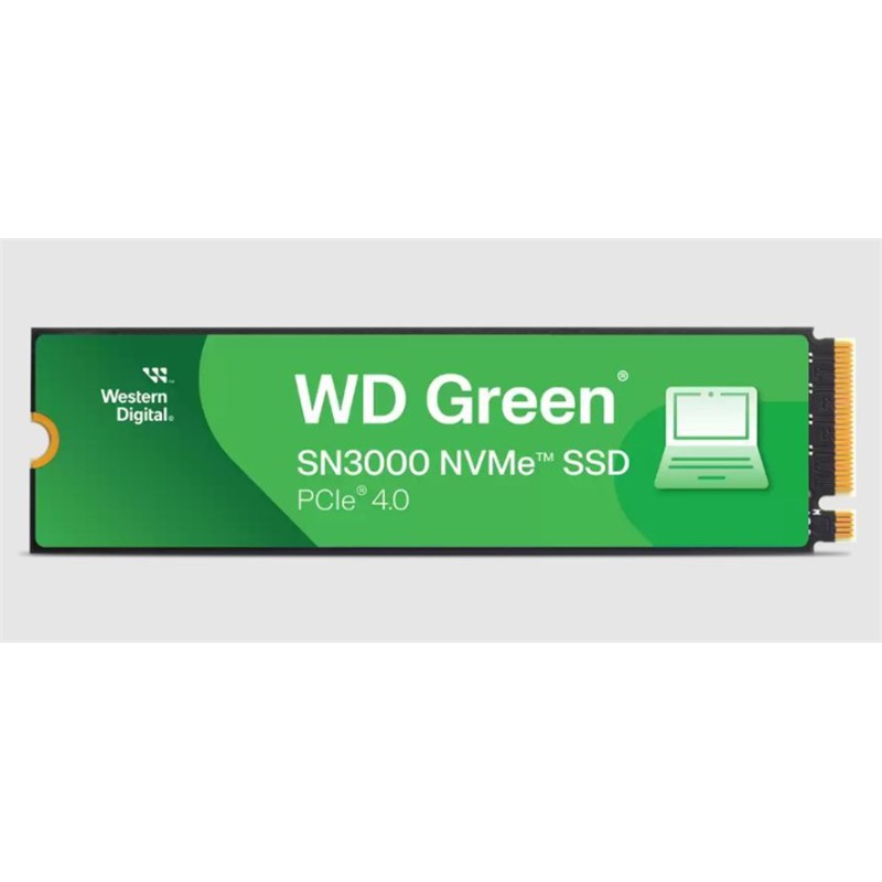 WD 1 TB GREEN SN300 PCI-4.0 5000MB/S 4200MB/S M2 SSD WDS100T4G0E